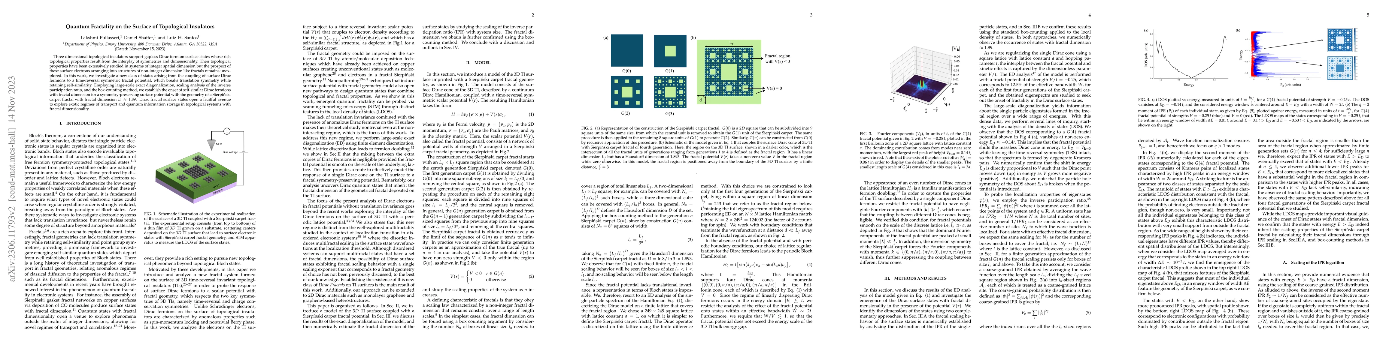 Thumbnail for Quantum Fractality on the Surface of Topological Insulators