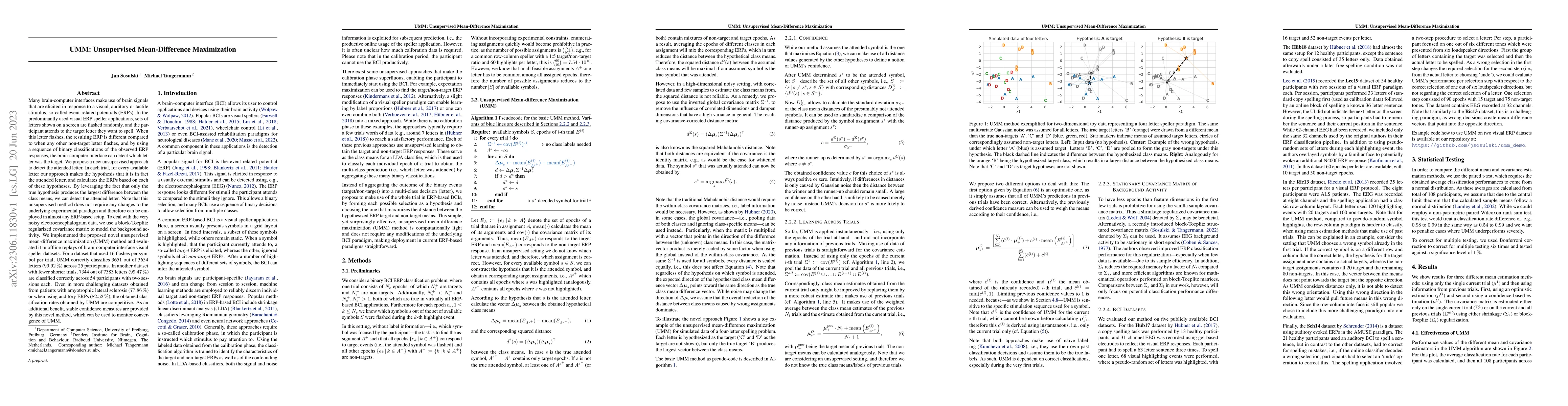 Thumbnail for UMM: Unsupervised Mean-difference Maximization