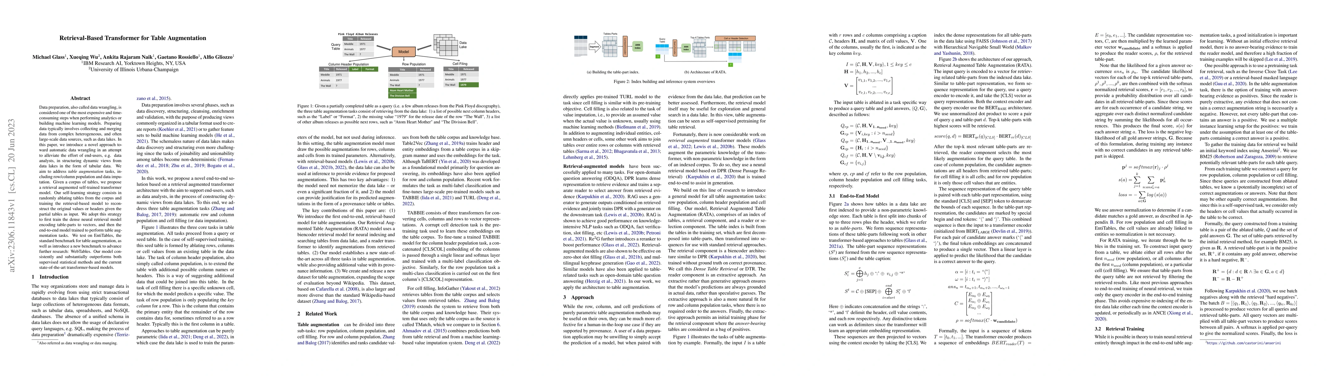 Thumbnail for Retrieval-Based Transformer for Table Augmentation