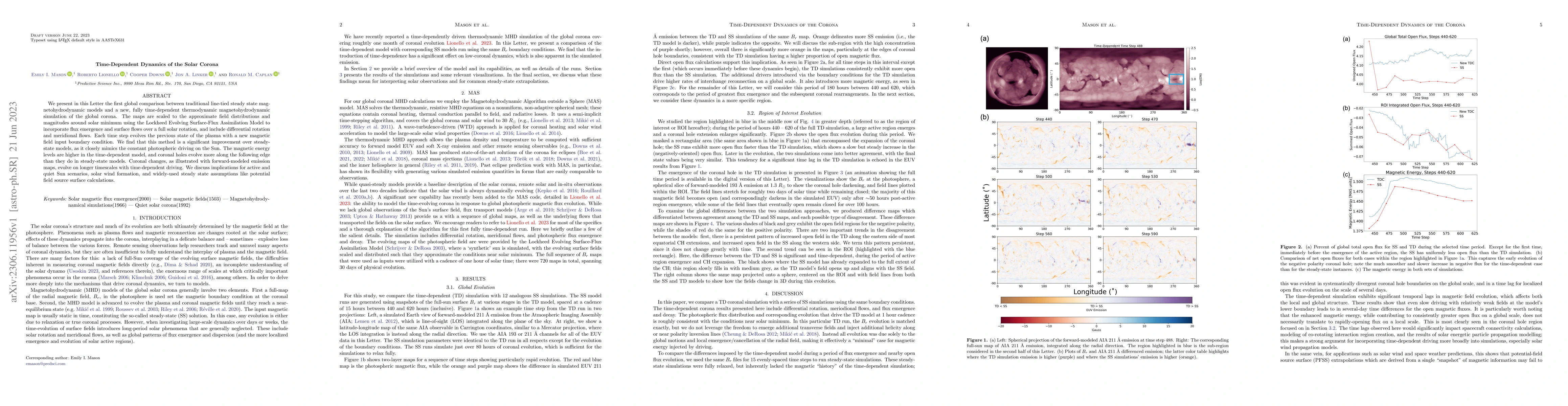 Thumbnail for Time-Dependent Dynamics of the Corona