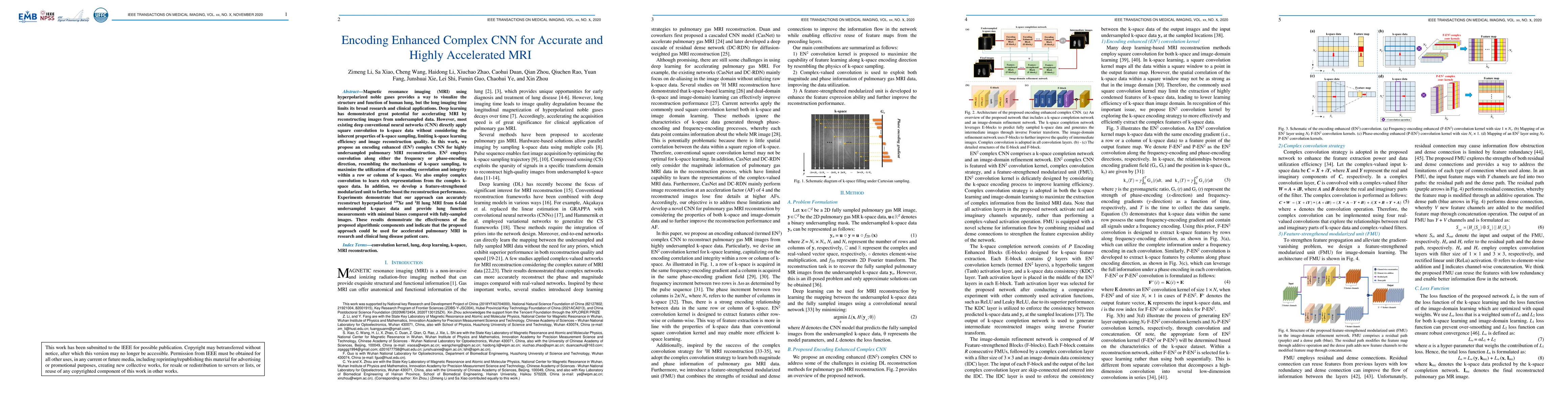 Thumbnail for Encoding Enhanced Complex CNN for Accurate and Highly Accelerated MRI