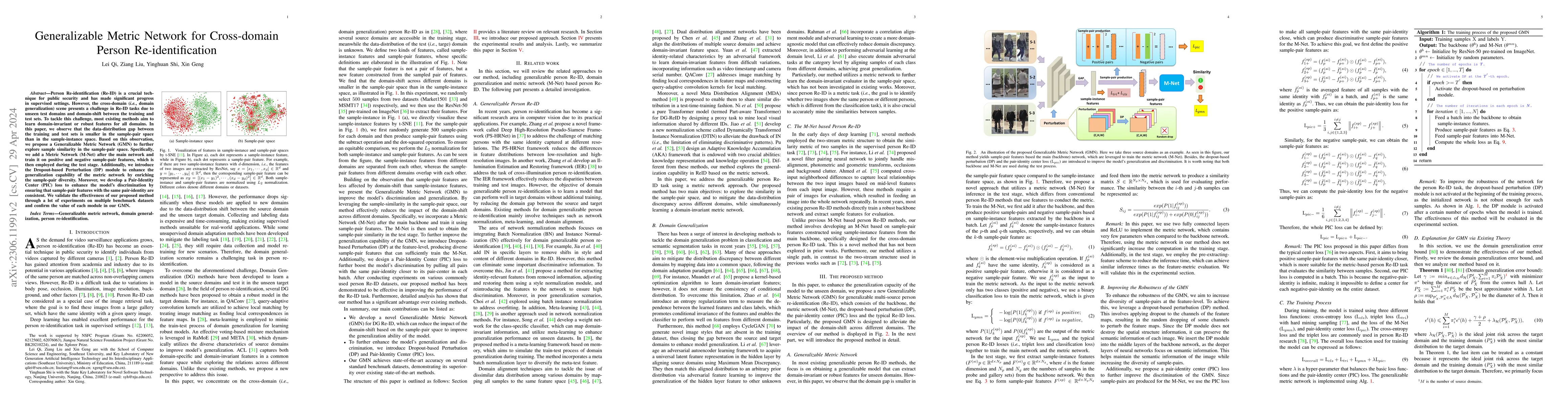 Thumbnail for Generalizable Metric Network for Cross-domain Person Re-identification