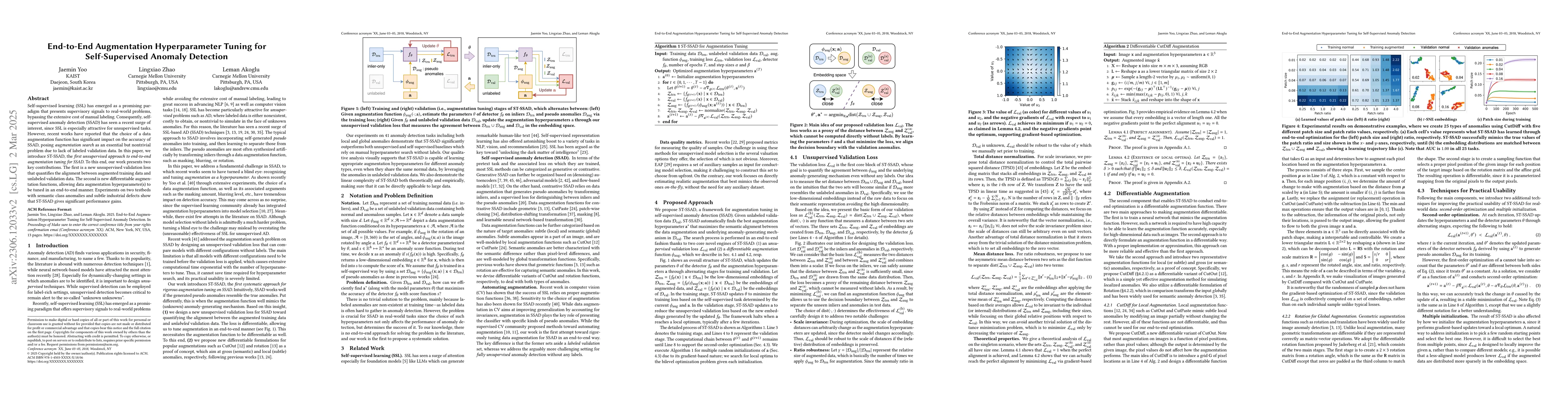 Thumbnail for End-to-End Augmentation Hyperparameter Tuning for Self-Supervised
  Anomaly Detection