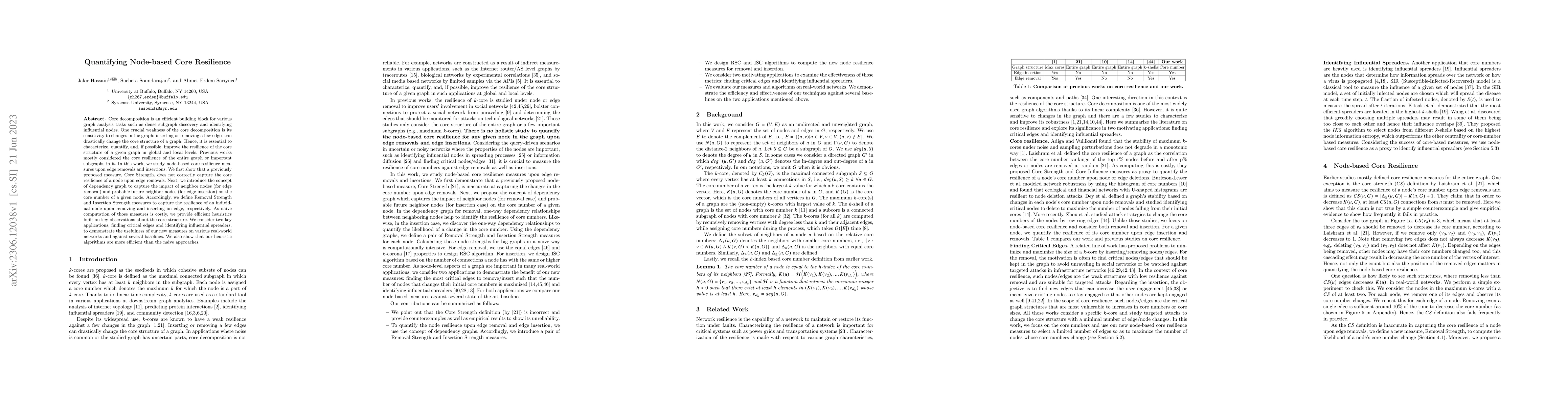 Thumbnail for Quantifying Node-based Core Resilience