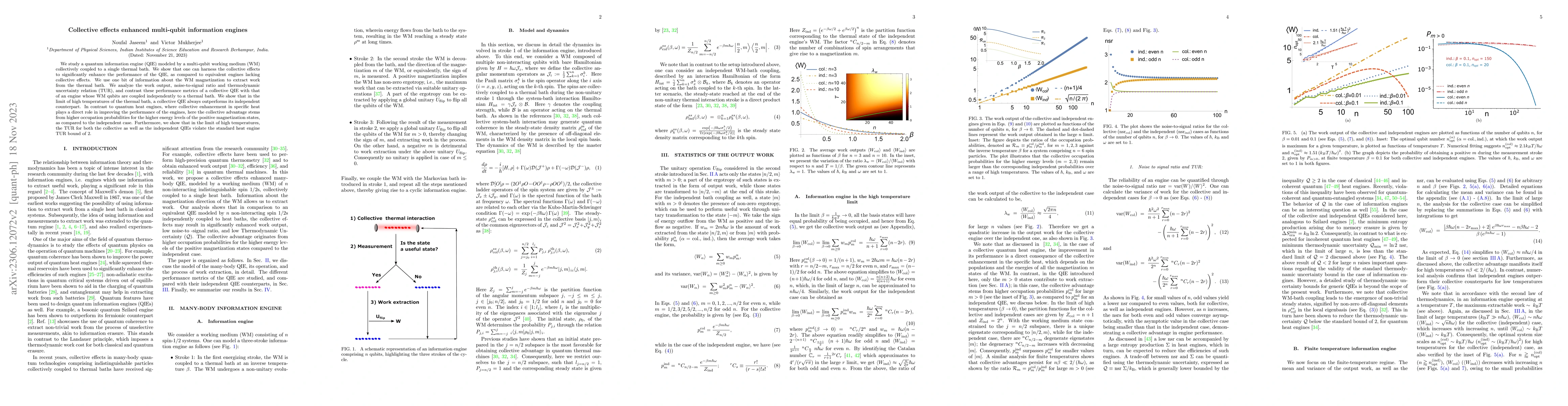 Thumbnail for Collective effects enhanced multi-qubit information engines
