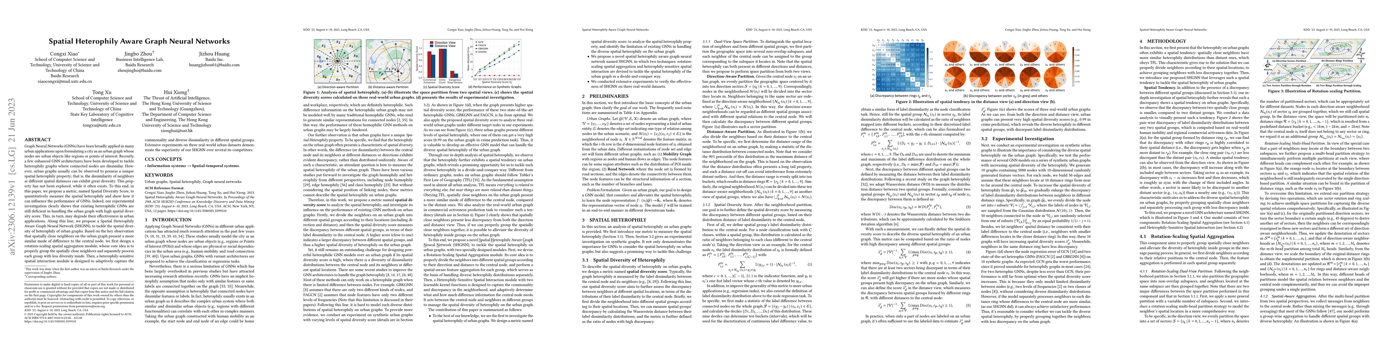 Thumbnail for Spatial Heterophily Aware Graph Neural Networks