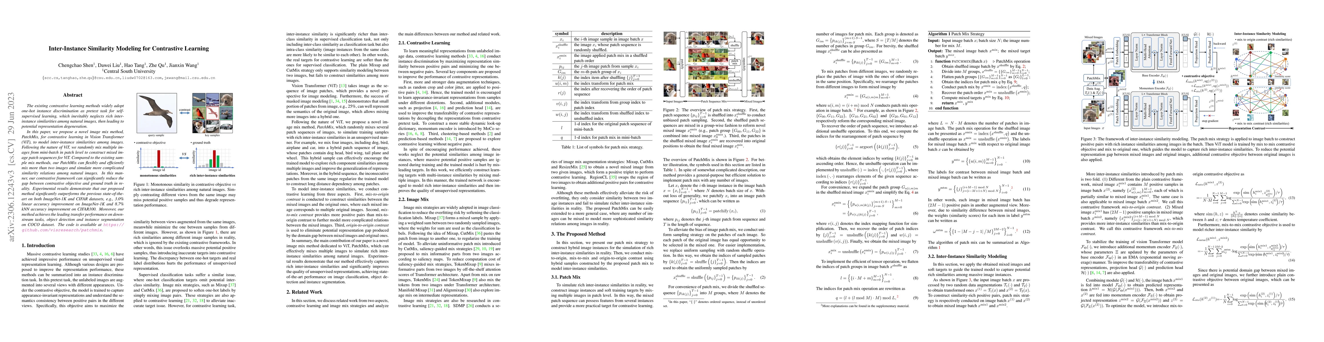 Thumbnail for Inter-Instance Similarity Modeling for Contrastive Learning