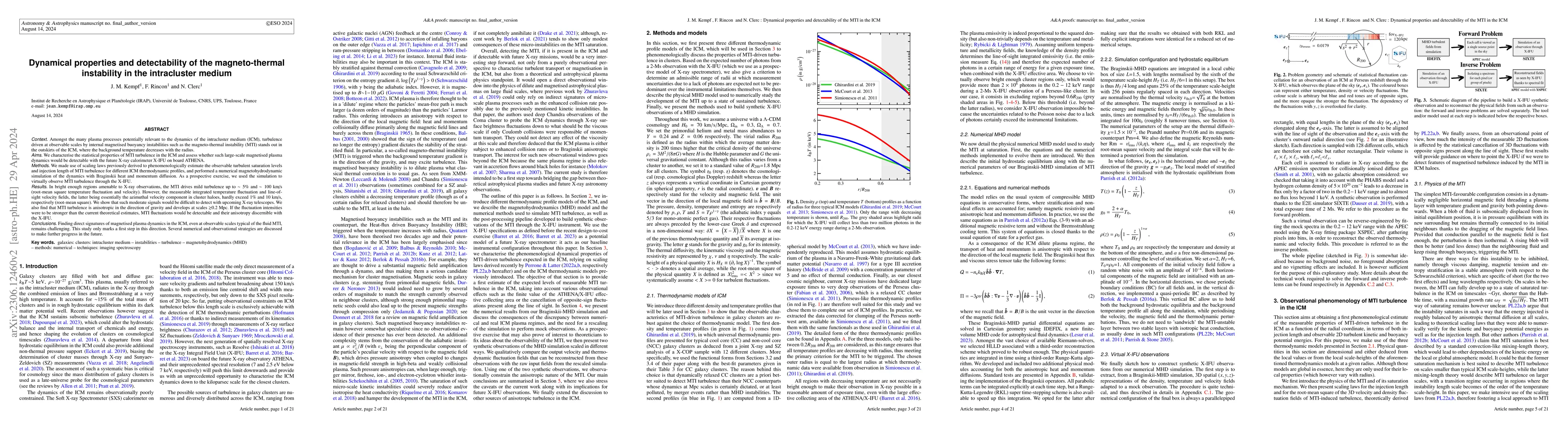 Thumbnail for Dynamical properties and detectability of the magneto-thermal
  instability in the intracluster medium