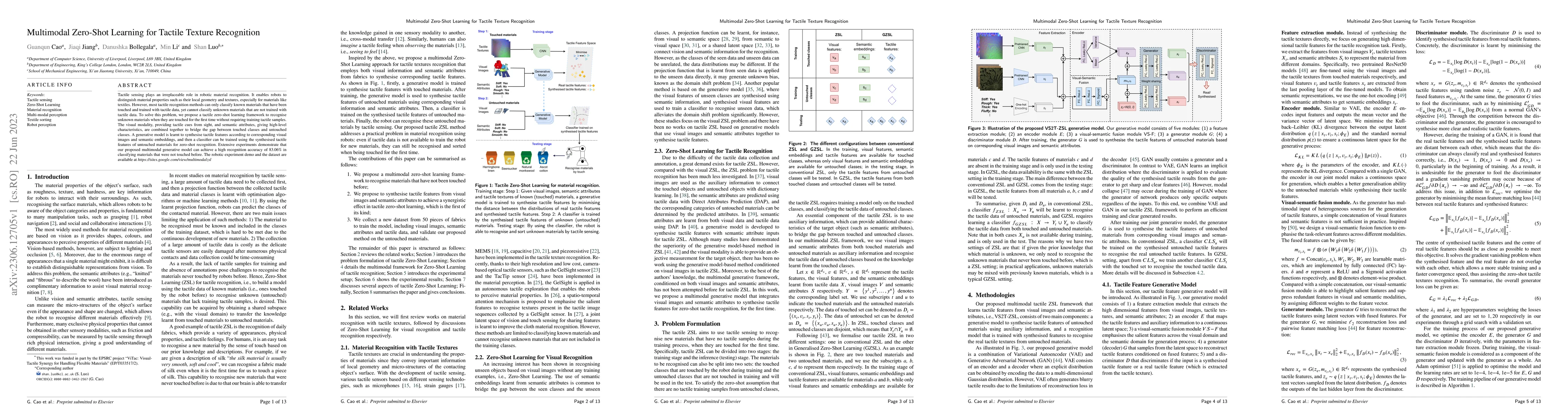 Thumbnail for Multimodal Zero-Shot Learning for Tactile Texture Recognition