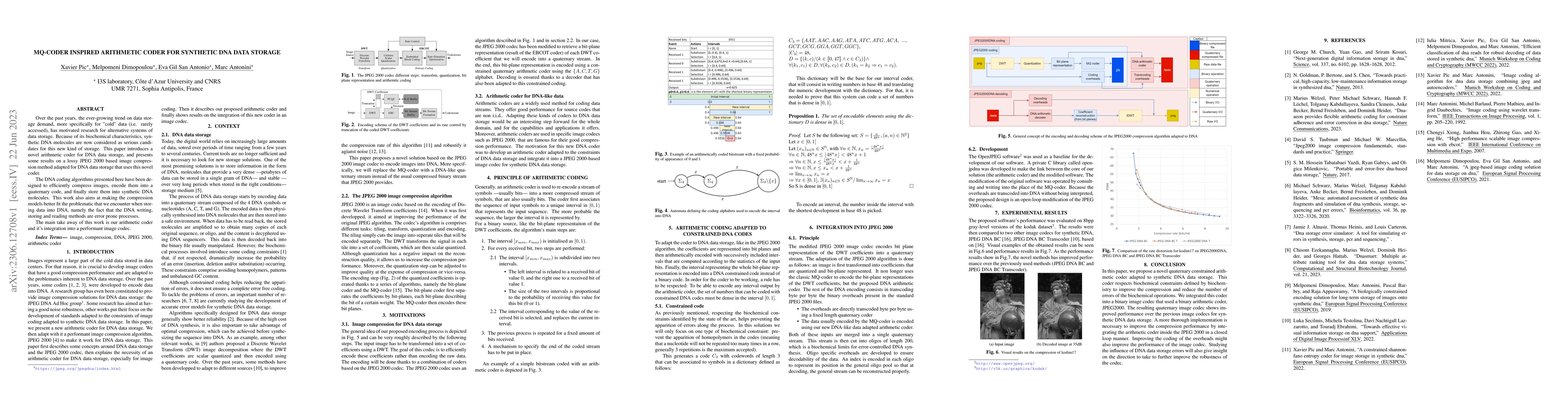 Thumbnail for MQ-Coder inspired arithmetic coder for synthetic DNA data storage