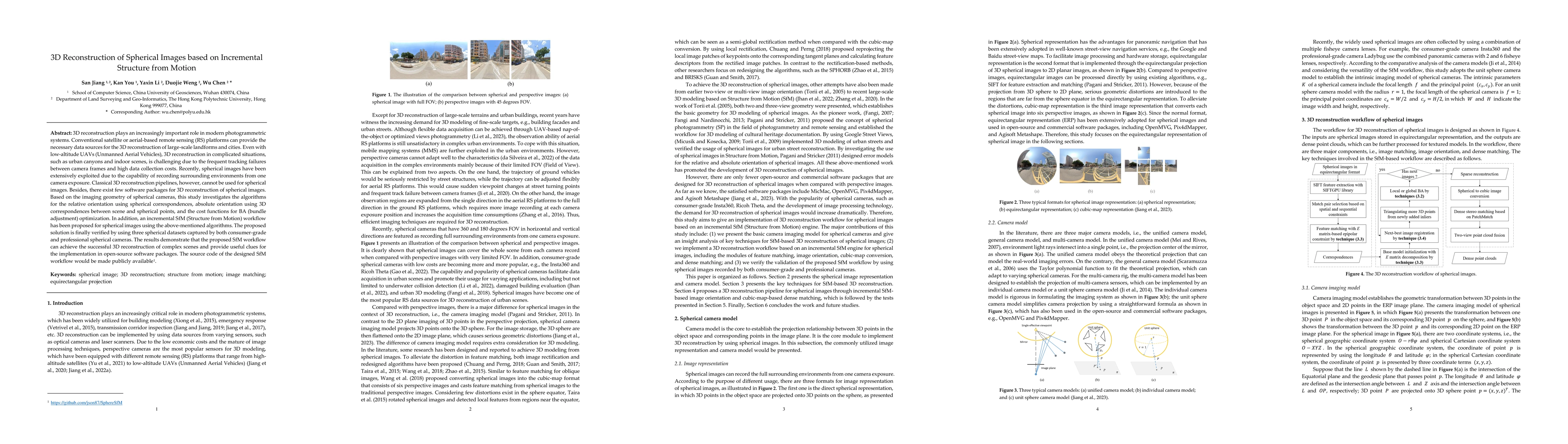 Thumbnail for 3D Reconstruction of Spherical Images based on Incremental Structure
  from Motion