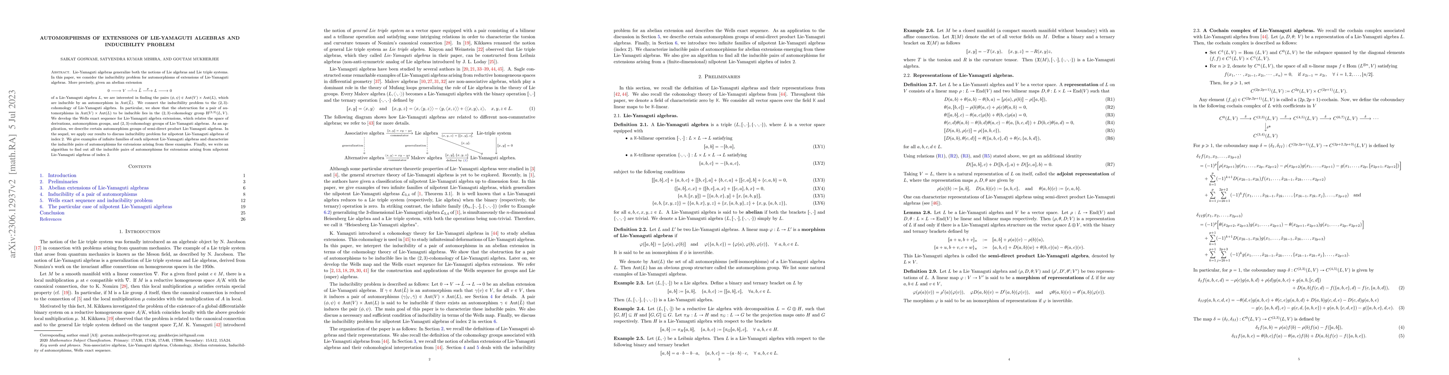 Thumbnail for Automorphisms of extensions of Lie-Yamaguti algebras and Inducibility
  problem