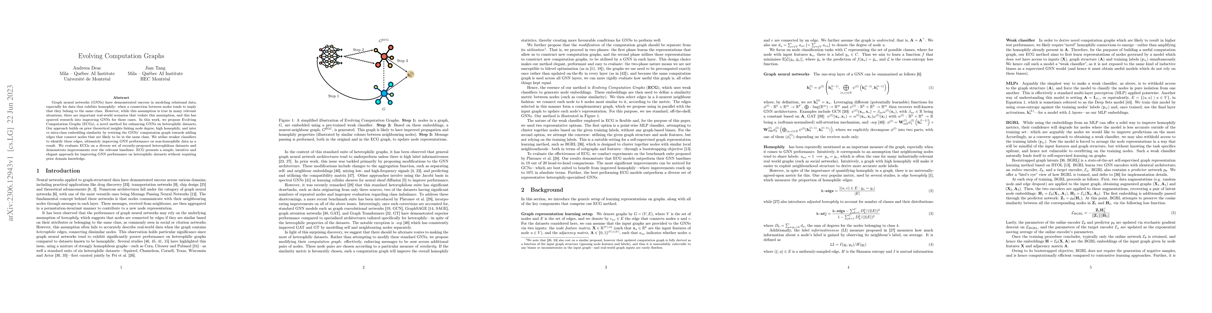 Thumbnail for Evolving Computation Graphs