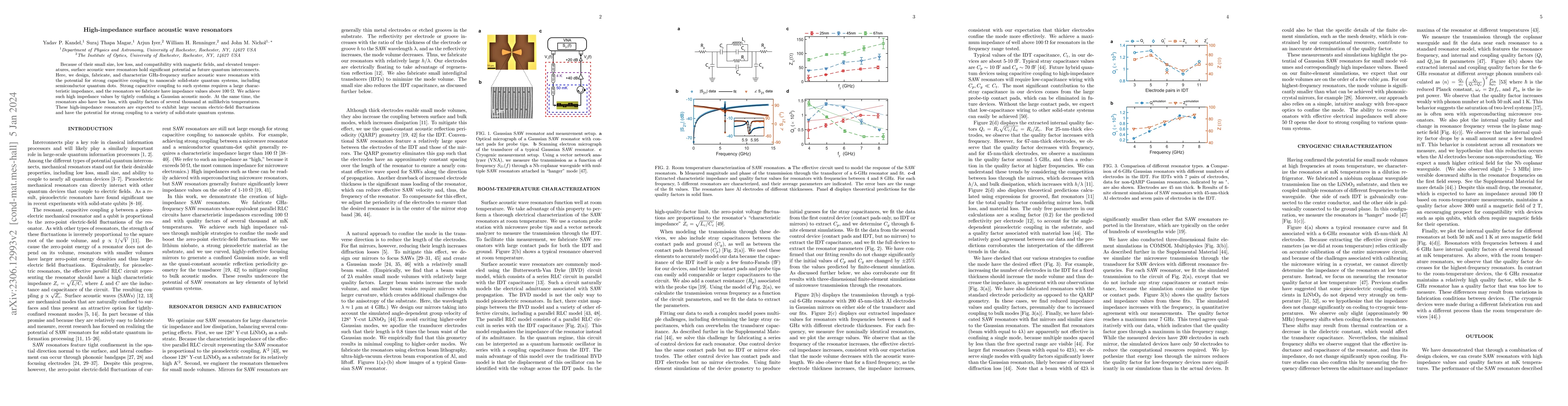 Thumbnail for High-impedance surface acoustic wave resonators