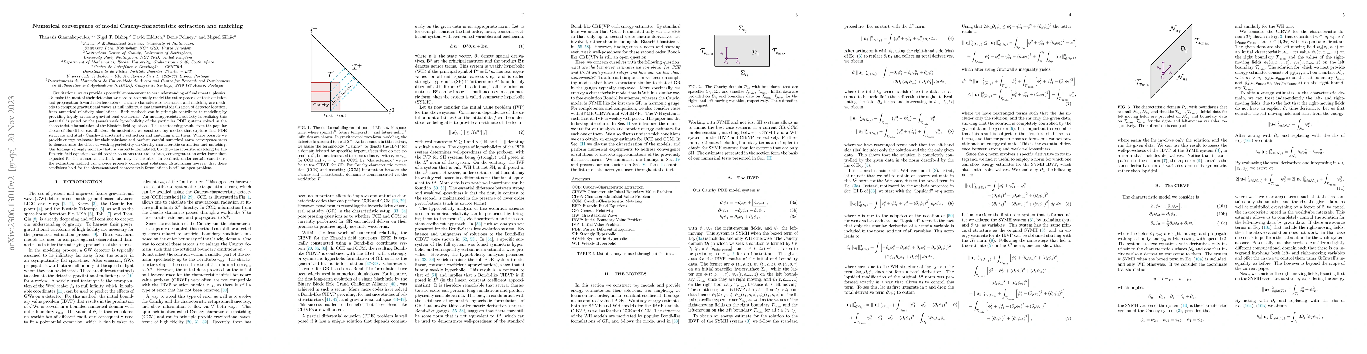 Thumbnail for Numerical convergence of model Cauchy-characteristic extraction and
  matching