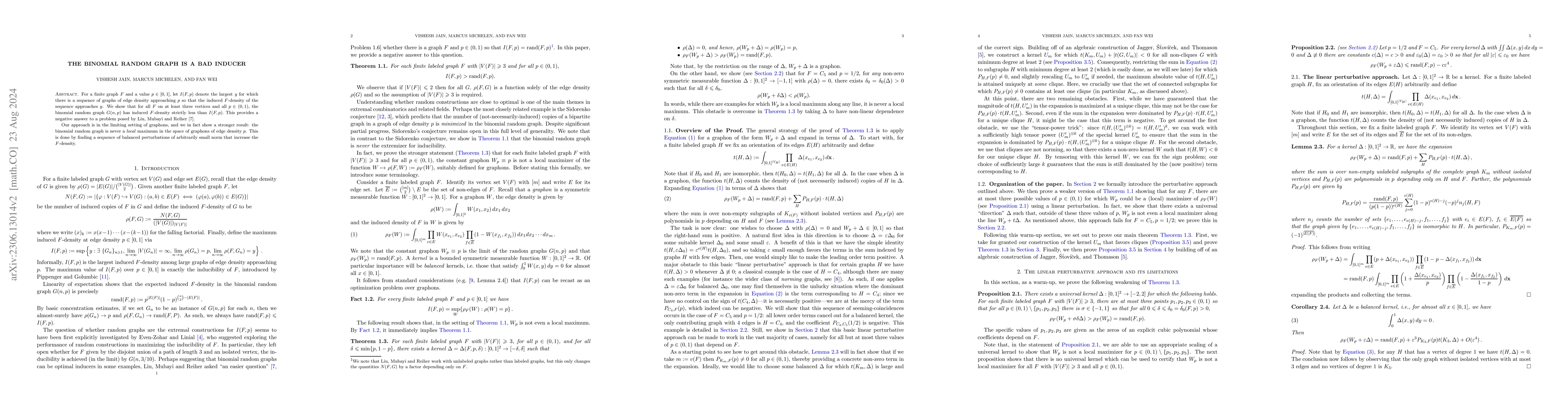 Thumbnail for The binomial random graph is a bad inducer