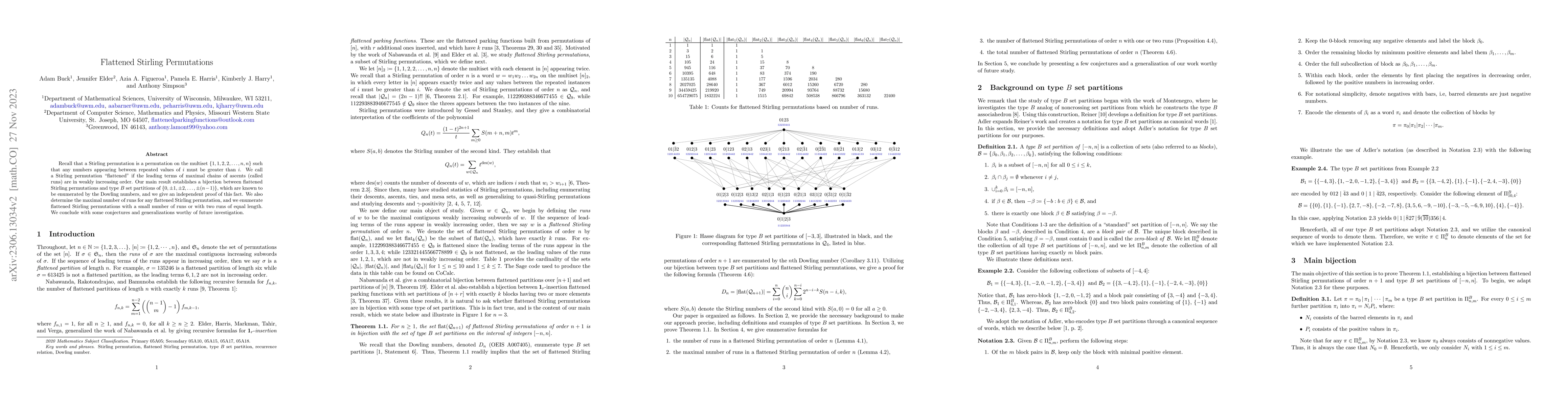 Thumbnail for Flattened Stirling Permutations