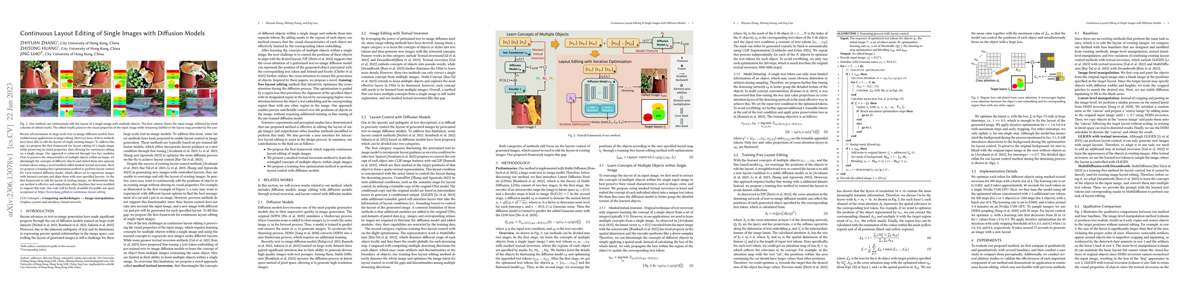 Thumbnail for Continuous Layout Editing of Single Images with Diffusion Models
