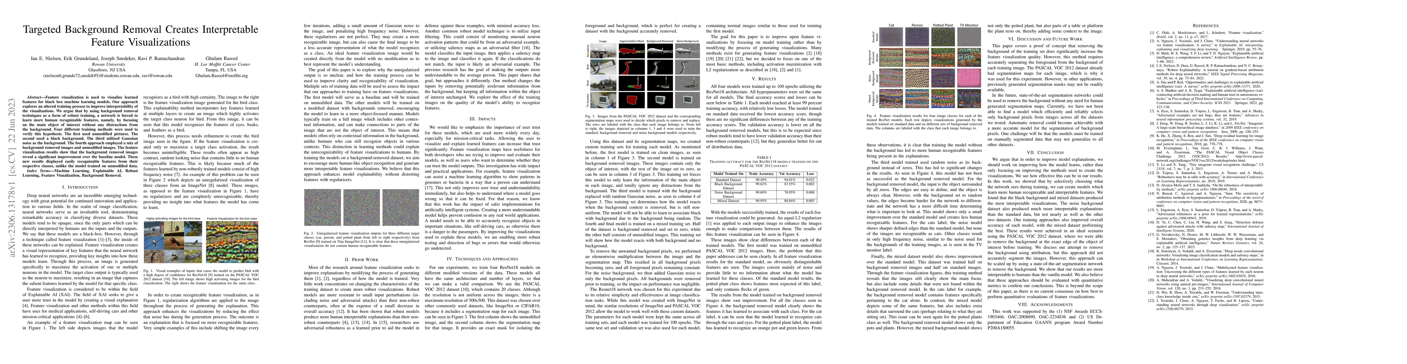 Thumbnail for Targeted Background Removal Creates Interpretable Feature Visualizations