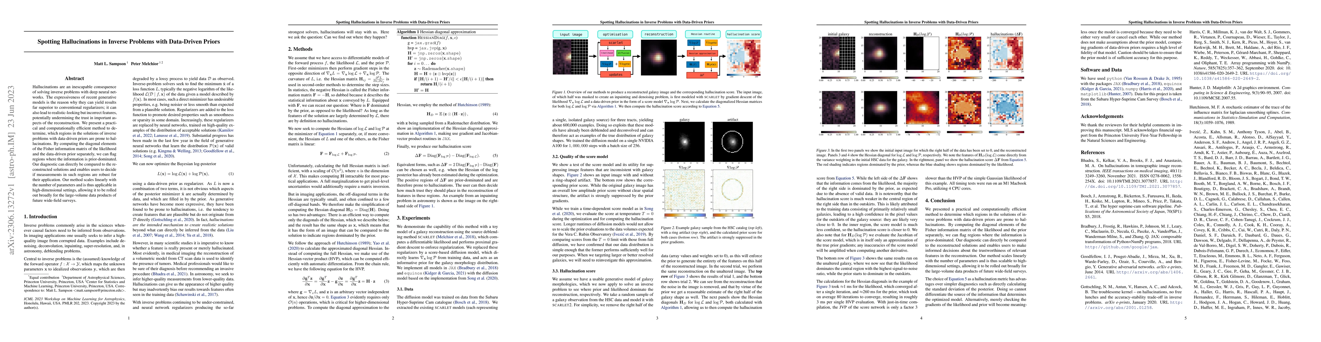 Thumbnail for Spotting Hallucinations in Inverse Problems with Data-Driven Priors