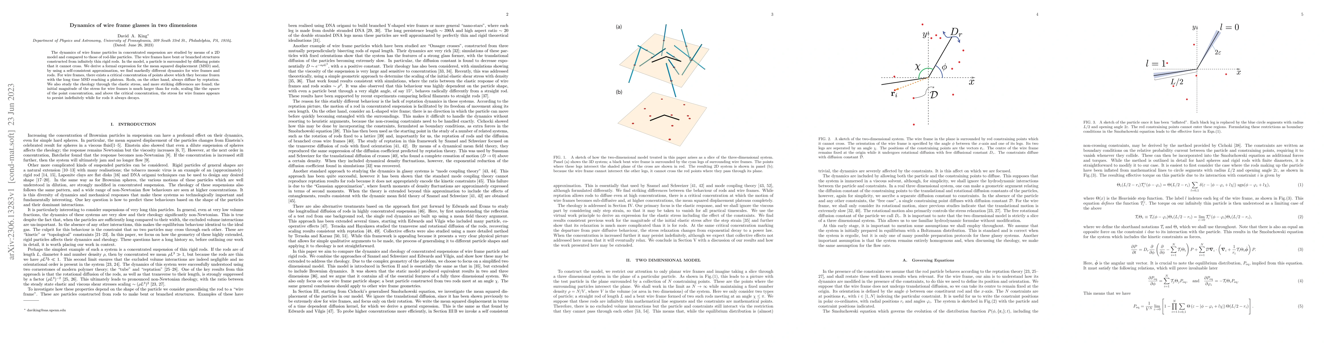 Thumbnail for Dynamics of wire frame glasses in two dimensions