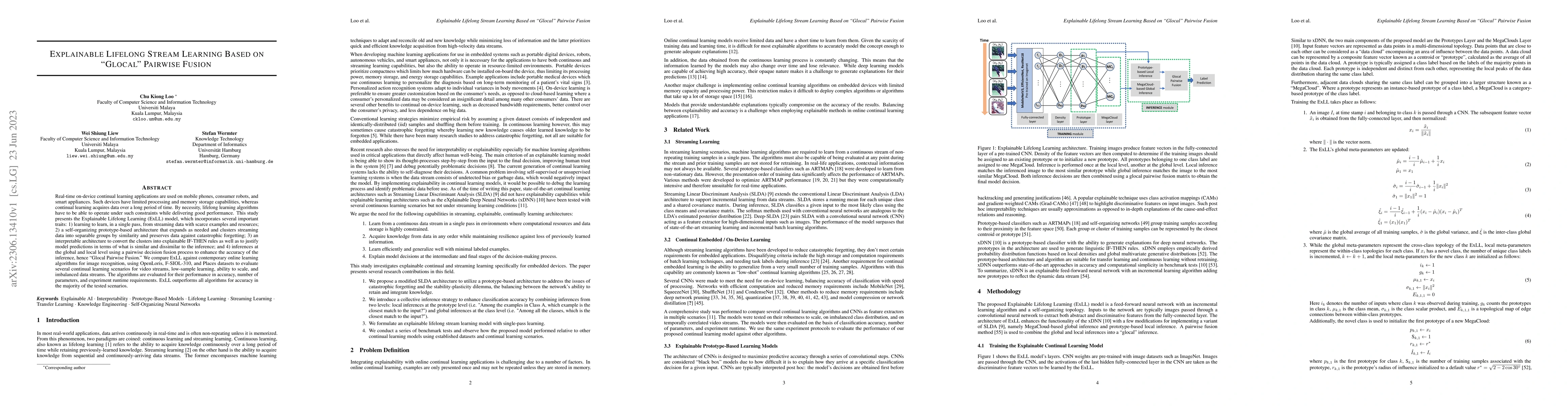 Thumbnail for Explainable Lifelong Stream Learning Based on "Glocal" Pairwise Fusion