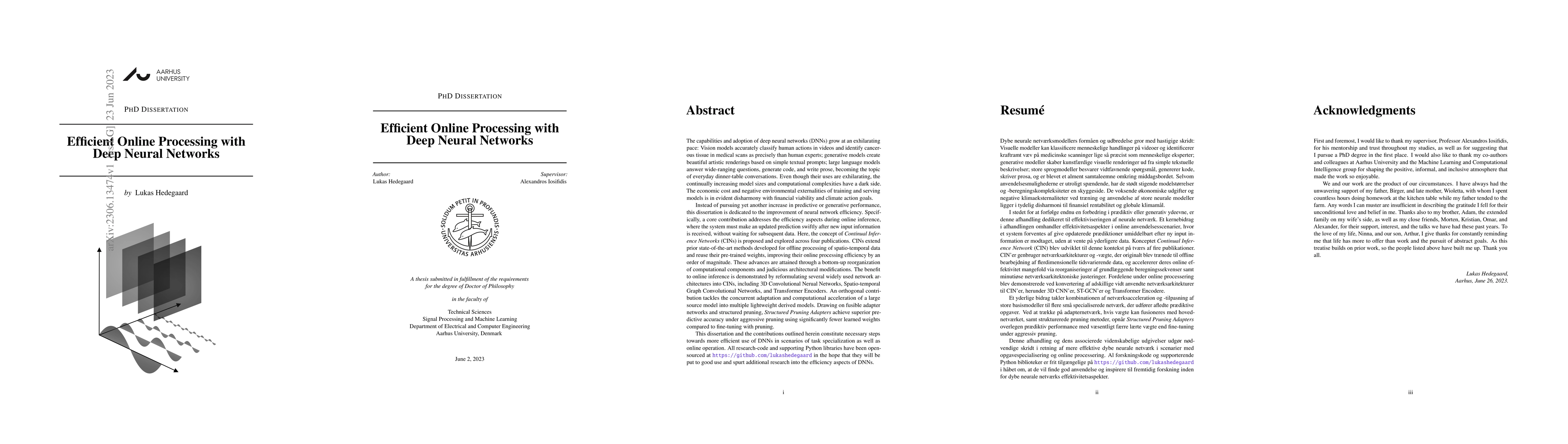 Thumbnail for Efficient Online Processing with Deep Neural Networks
