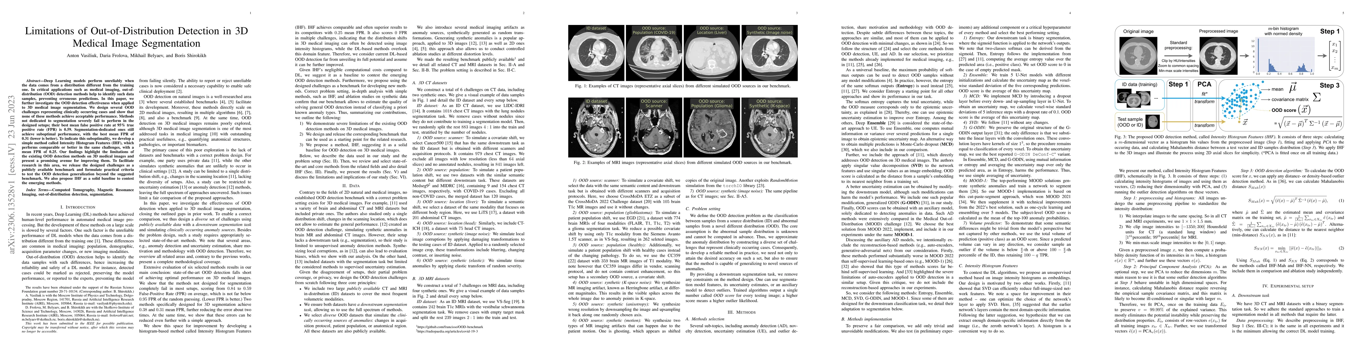Thumbnail for Limitations of Out-of-Distribution Detection in 3D Medical Image
  Segmentation