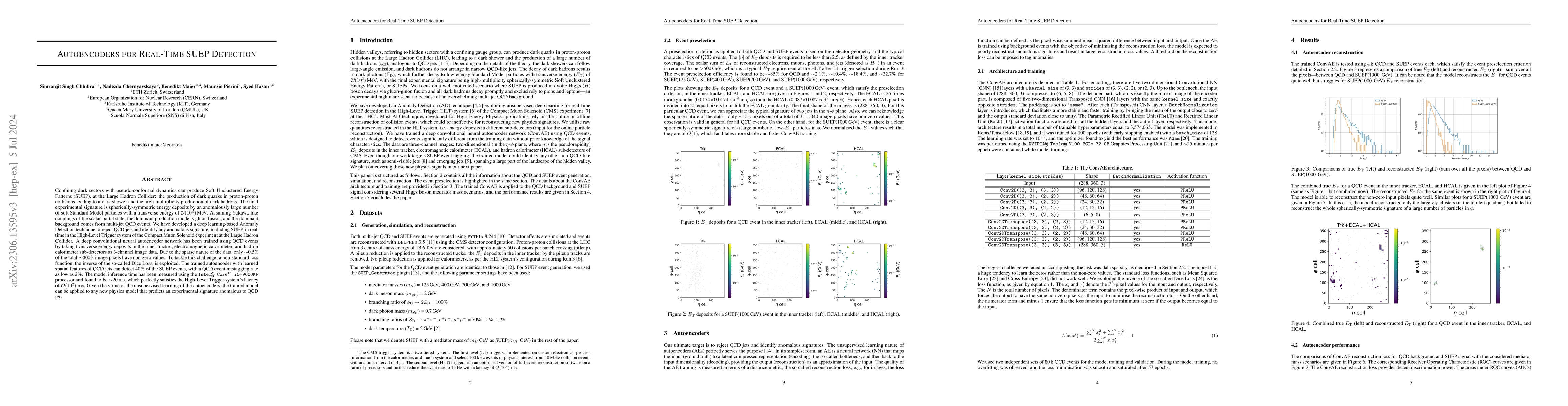 Thumbnail for Autoencoders for Real-Time SUEP Detection