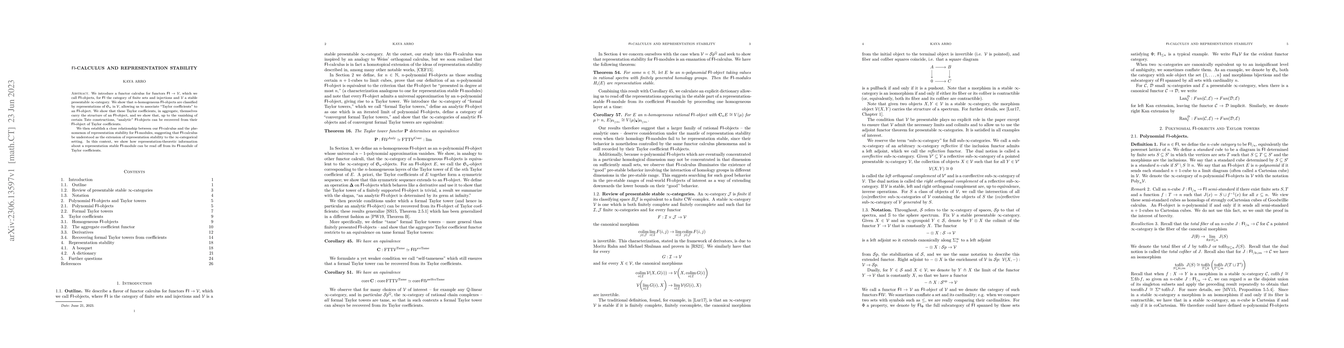 Thumbnail for FI-calculus and representation stability