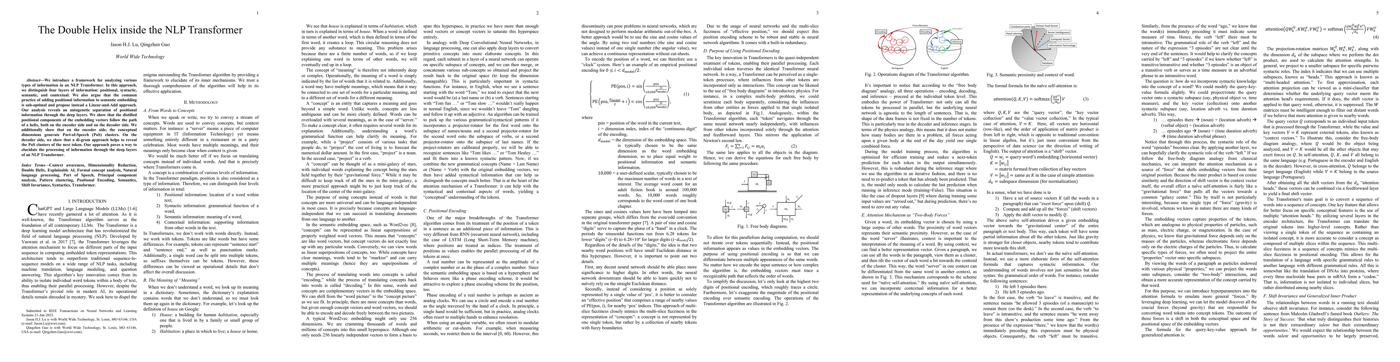 Thumbnail for The Double Helix inside the NLP Transformer