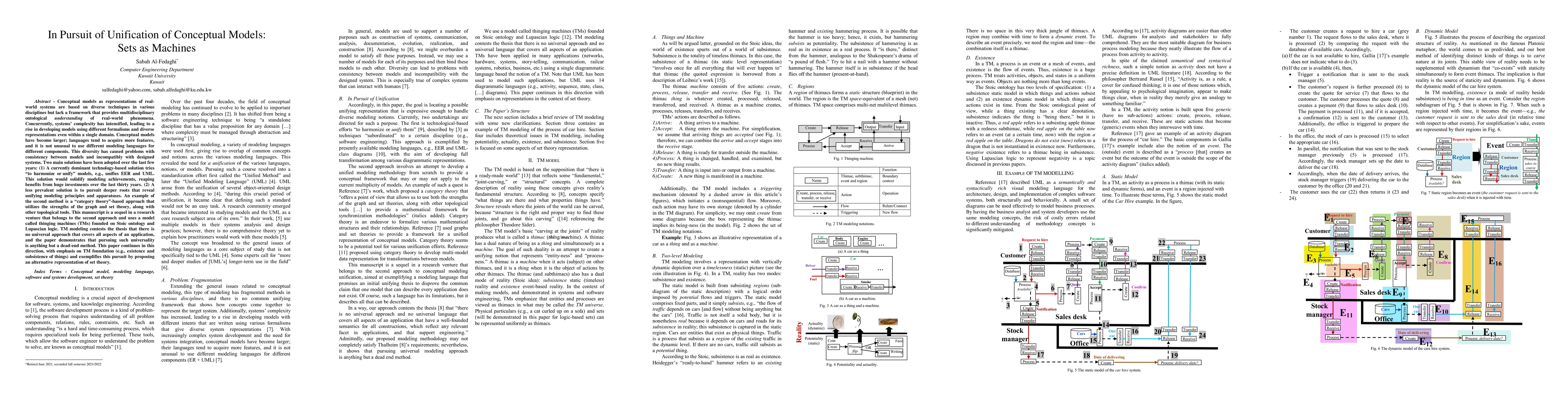 Thumbnail for In Pursuit of Unification of Conceptual Models: Sets as Machines