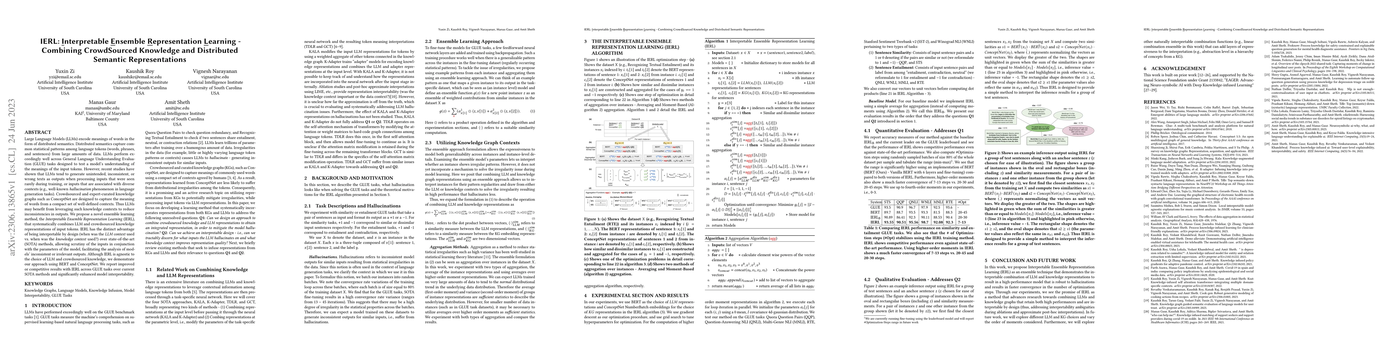 Thumbnail for IERL: Interpretable Ensemble Representation Learning -- Combining
  CrowdSourced Knowledge and Distributed Semantic Representations