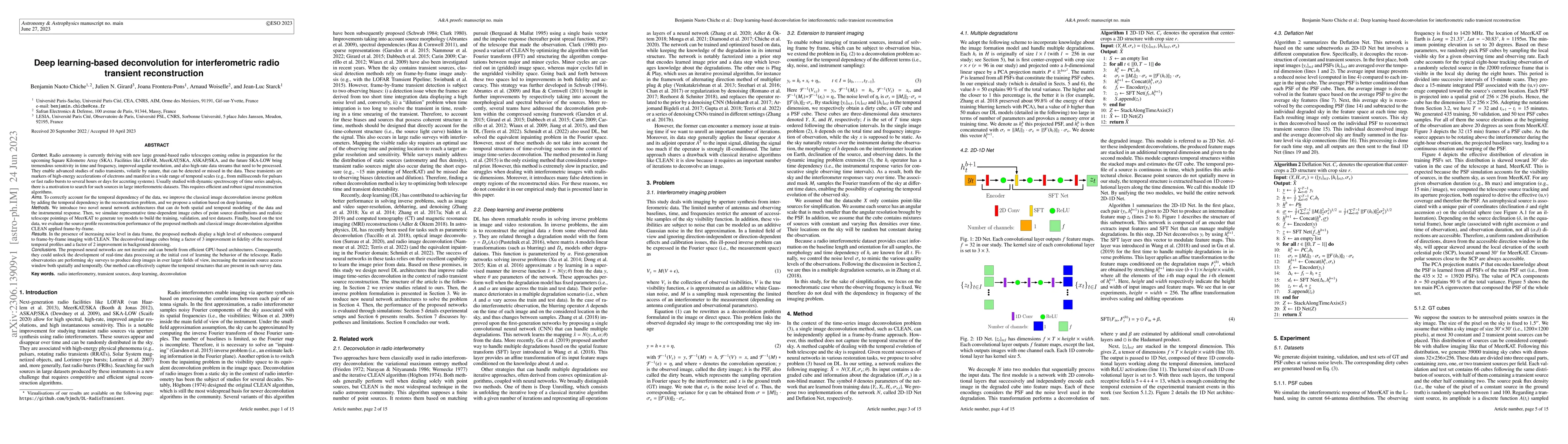 Thumbnail for Deep learning-based deconvolution for interferometric radio transient
  reconstruction