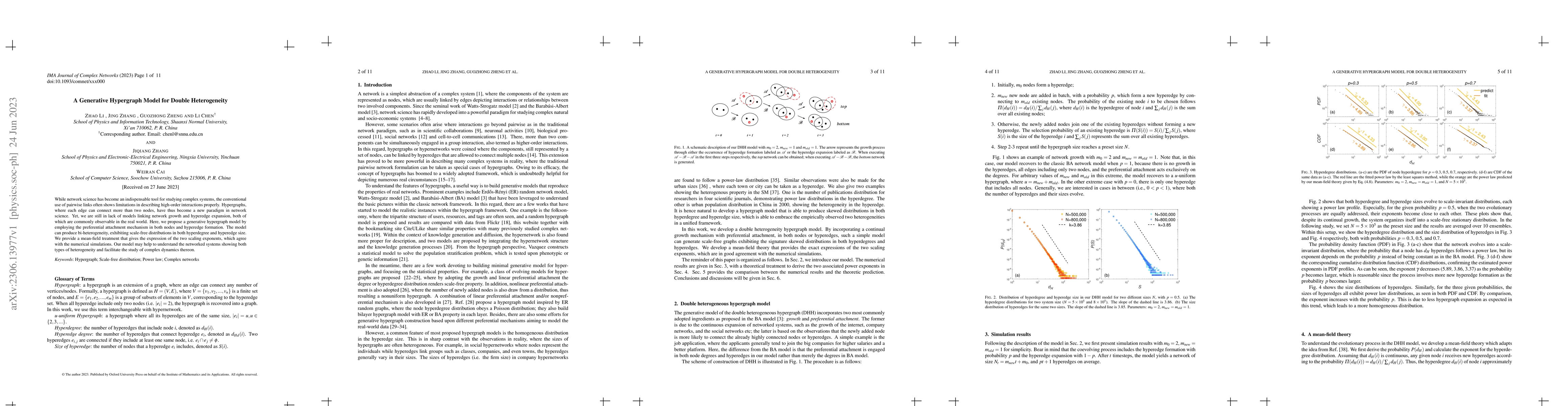Thumbnail for A Generative Hypergraph Model for Double Heterogeneity