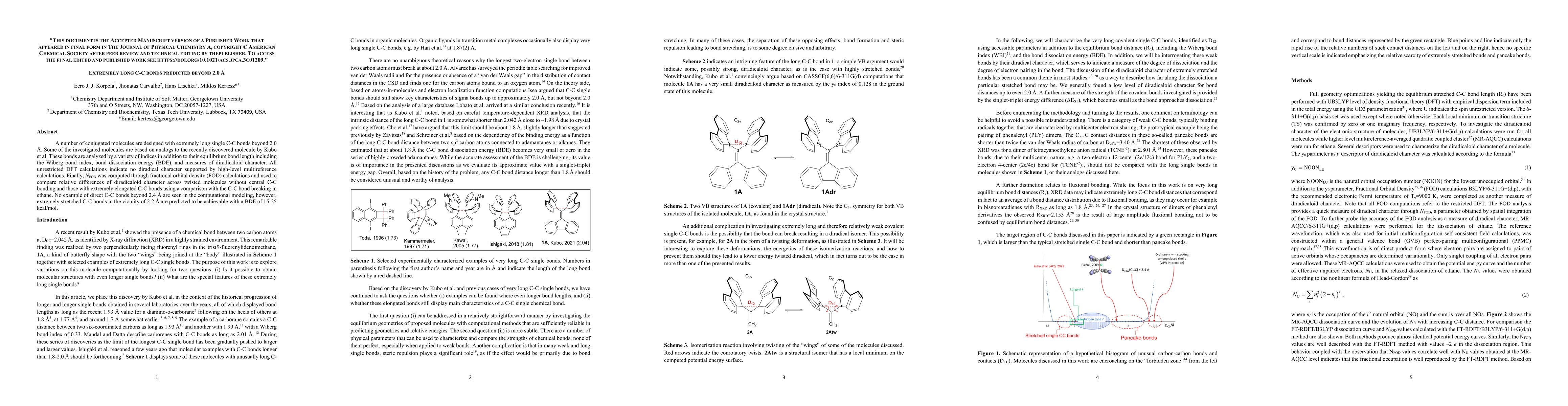 Thumbnail for Extremely long C-C bonds predicted beyond 2.0 \r{A}