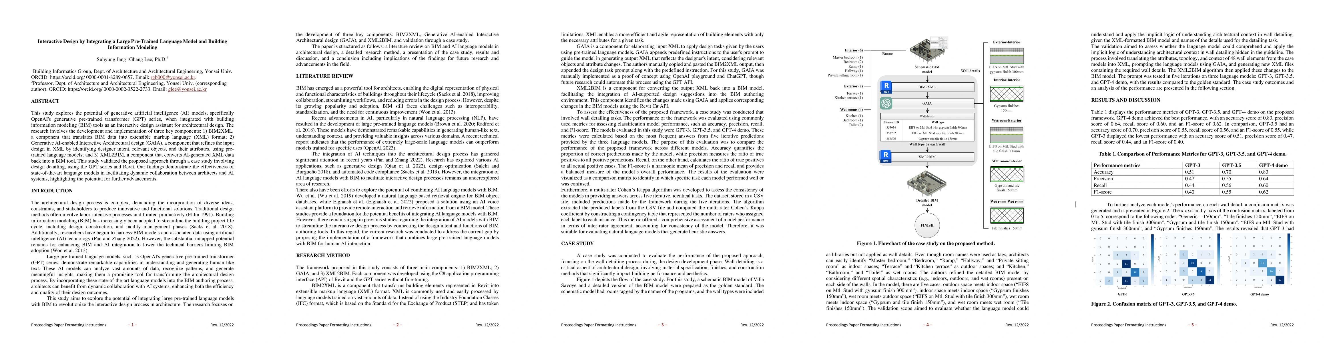 Thumbnail for Interactive Design by Integrating a Large Pre-Trained Language Model and
  Building Information Modeling