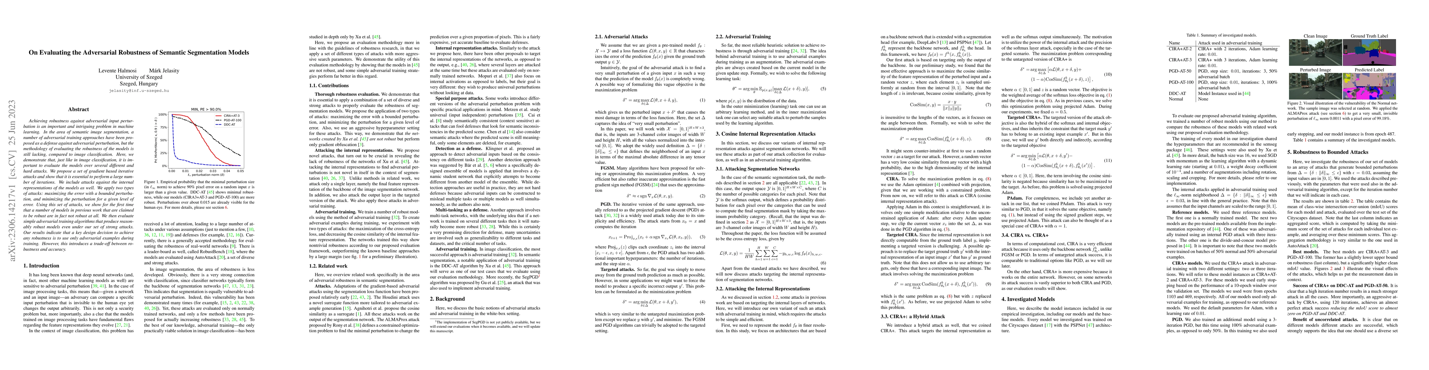 Thumbnail for On Evaluating the Adversarial Robustness of Semantic Segmentation Models