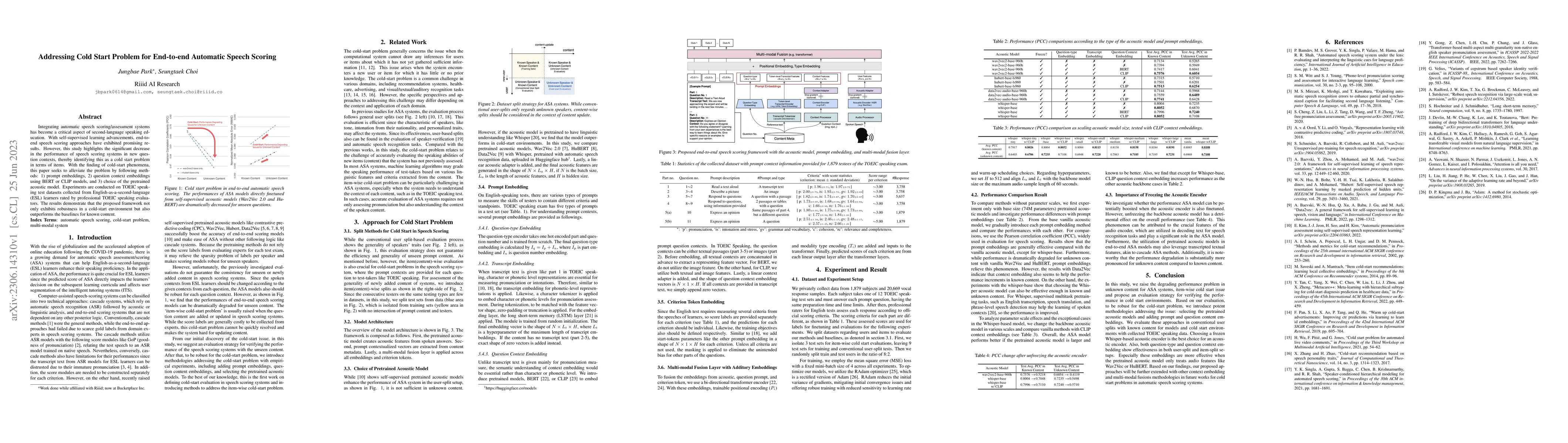 Thumbnail for Addressing Cold Start Problem for End-to-end Automatic Speech Scoring
