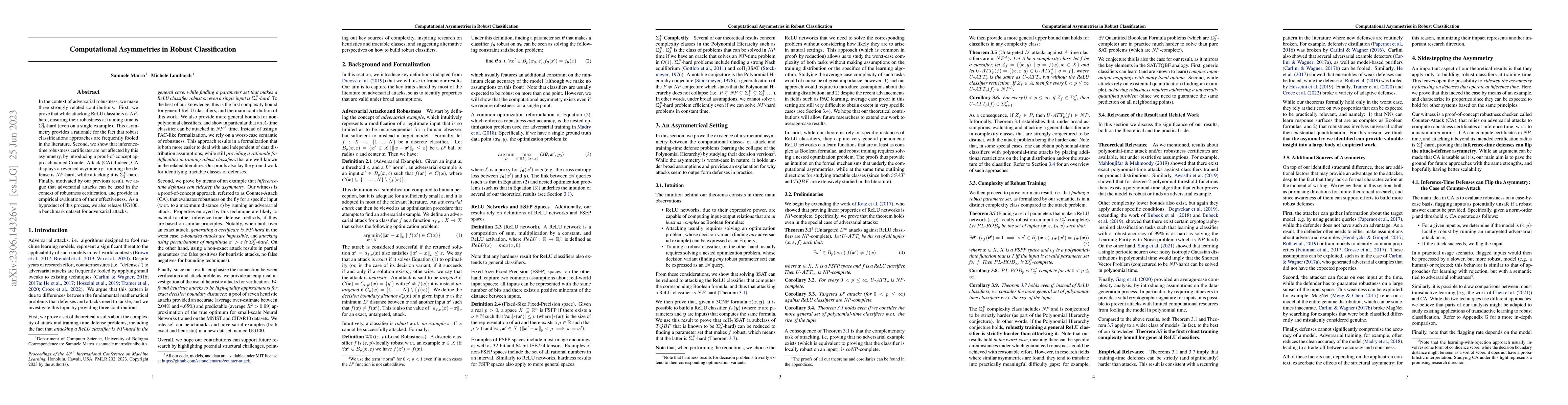 Thumbnail for Computational Asymmetries in Robust Classification