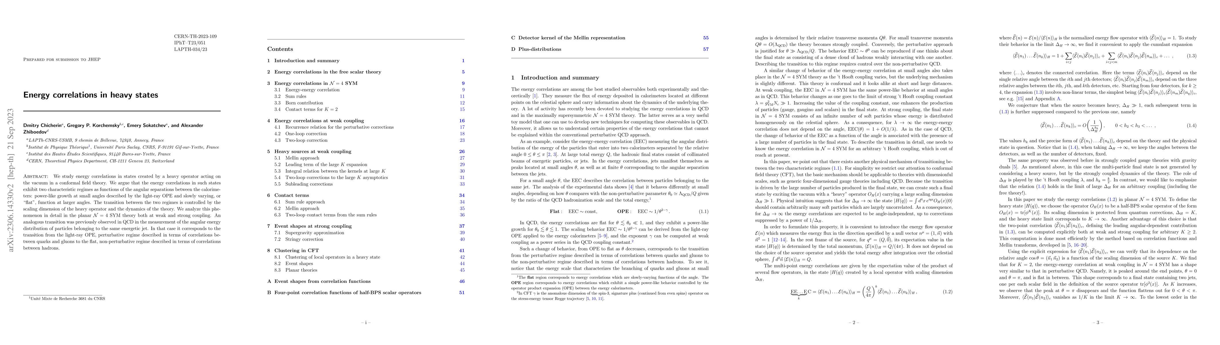 Thumbnail for Energy correlations in heavy states