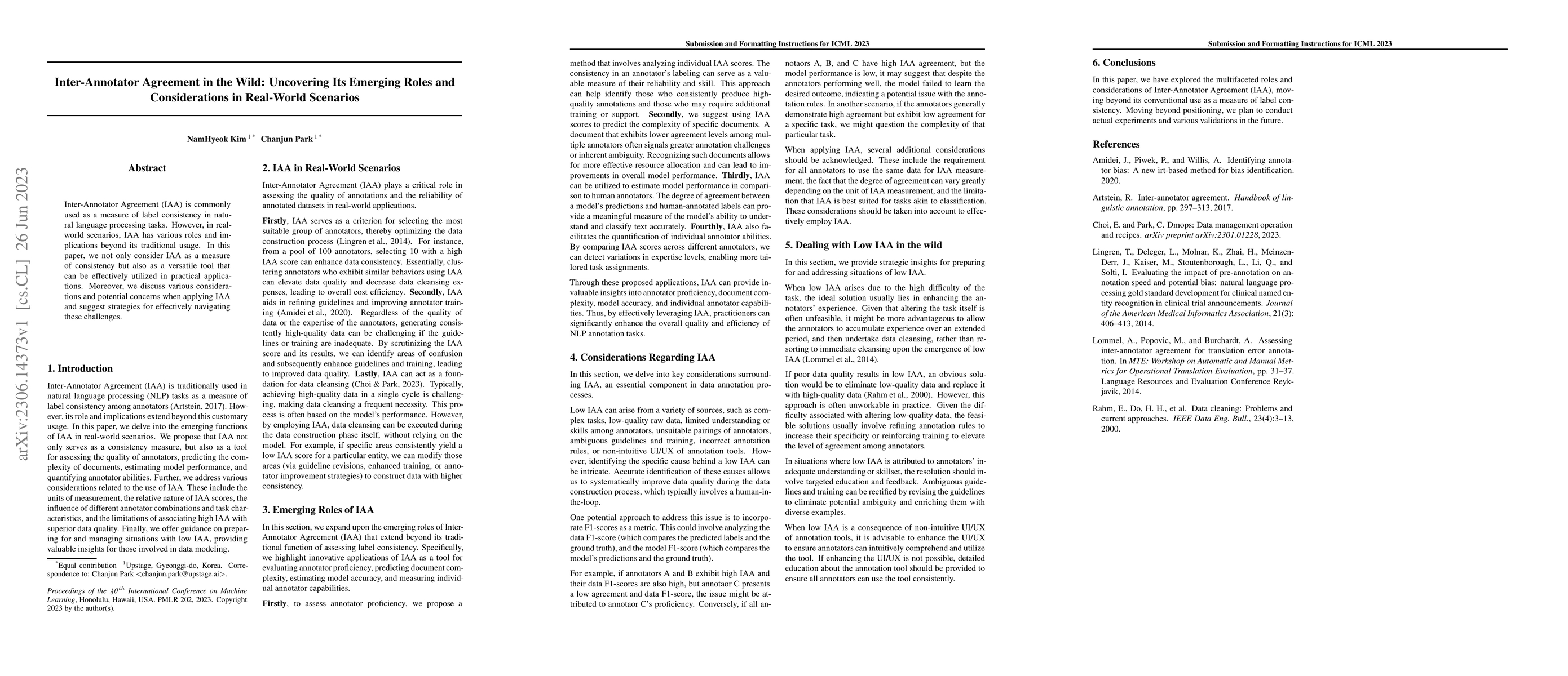 Thumbnail for Inter-Annotator Agreement in the Wild: Uncovering Its Emerging Roles and
  Considerations in Real-World Scenarios