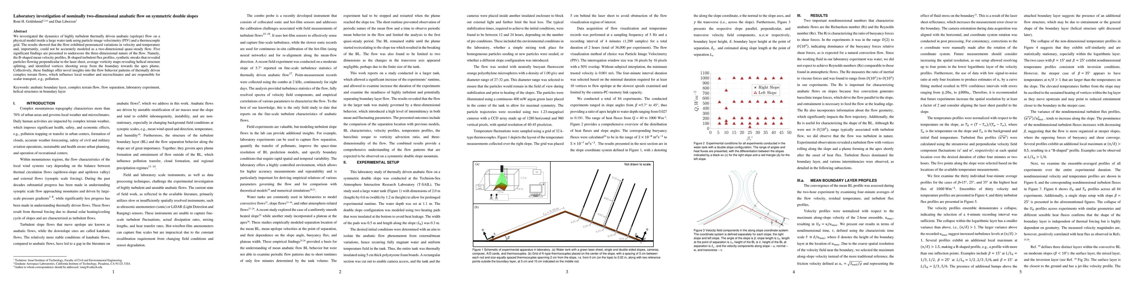 Thumbnail for Laboratory investigation of nominally two-dimensional anabatic flow on
  symmetric double slopes