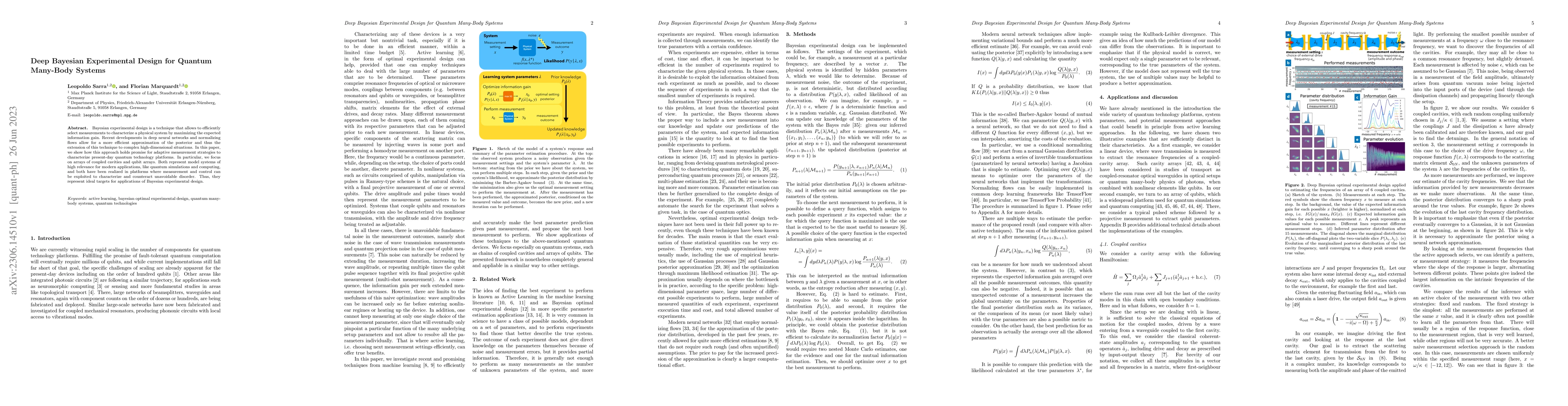 Thumbnail for Deep Bayesian Experimental Design for Quantum Many-Body Systems