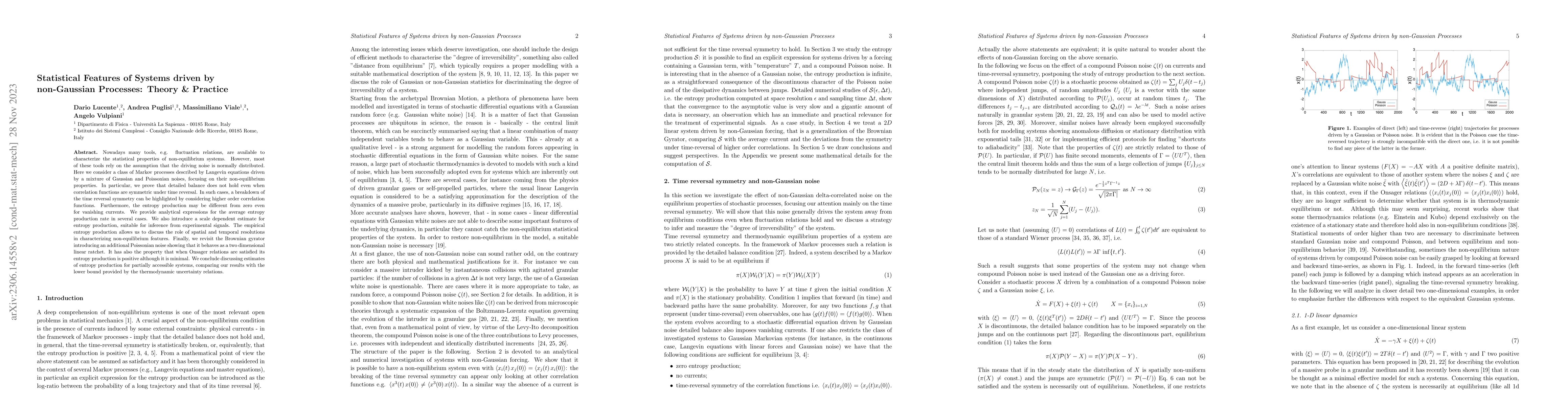 Thumbnail for Statistical features of systems driven by non-Gaussian processes: theory
  & practice