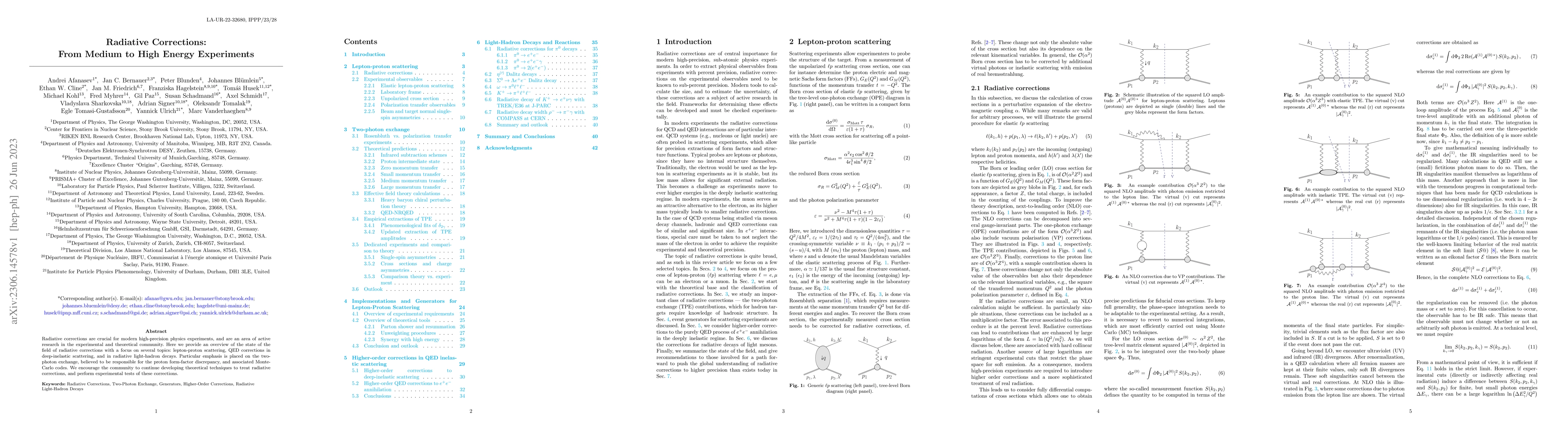 Thumbnail for Radiative Corrections: From Medium to High Energy Experiments