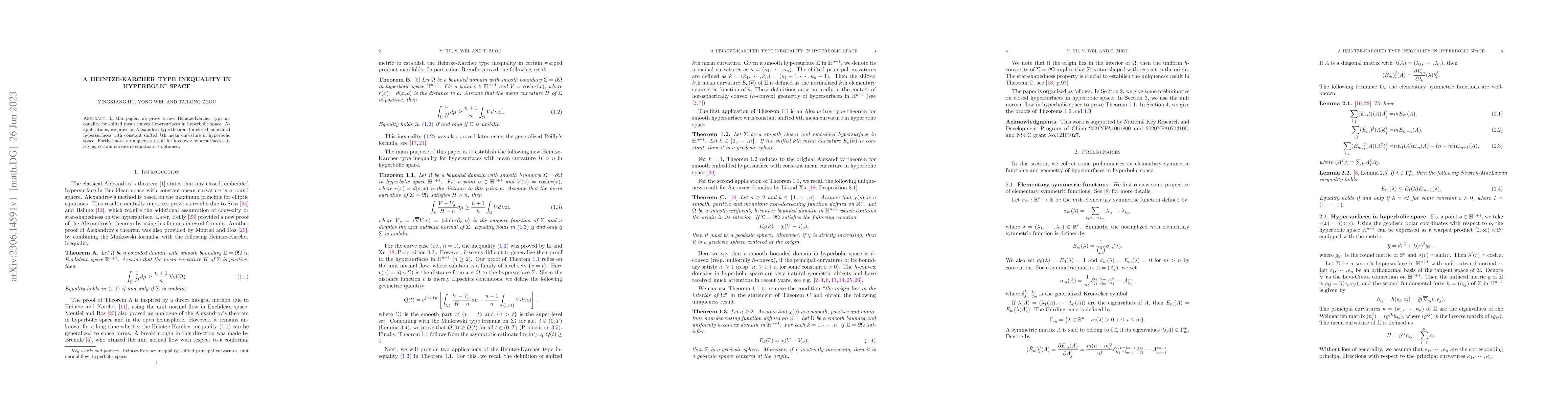 Thumbnail for A Heintze-Karcher type inequality in hyperbolic space