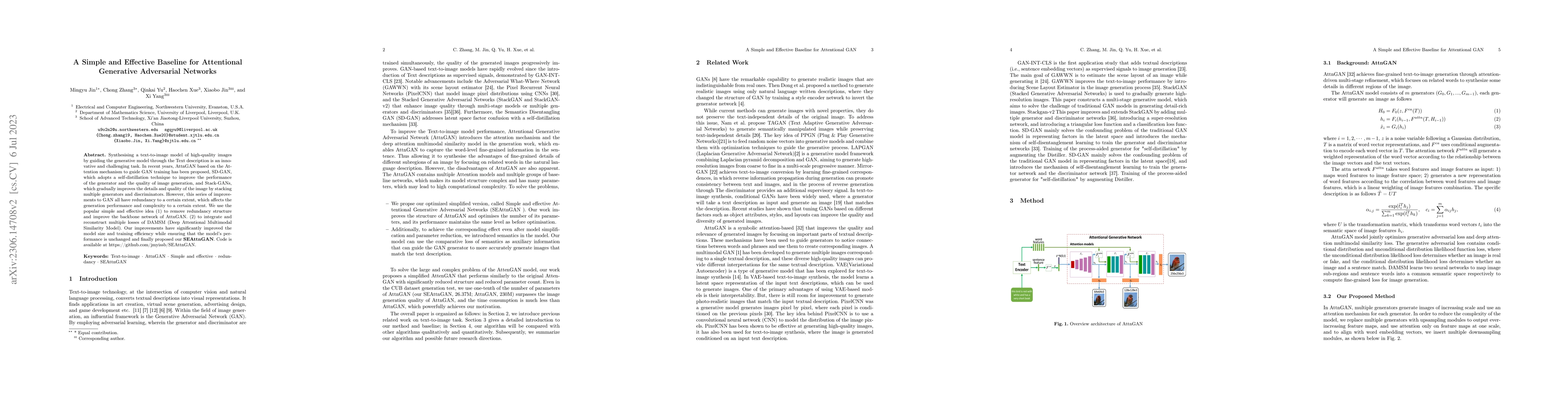 Thumbnail for A Simple and Effective Baseline for Attentional Generative Adversarial
  Networks