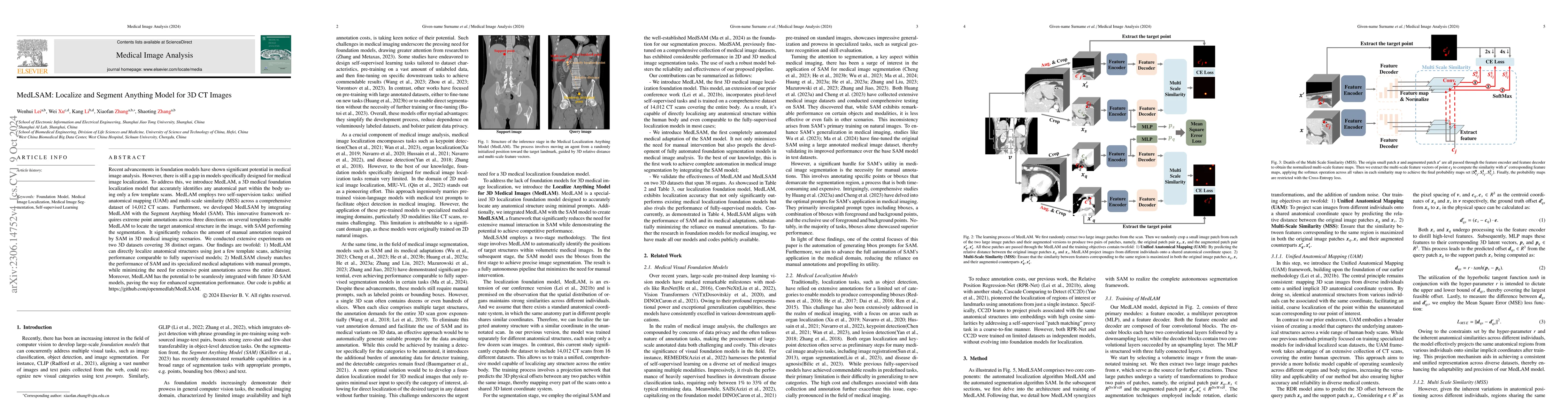 Thumbnail for MedLSAM: Localize and Segment Anything Model for 3D CT Images
