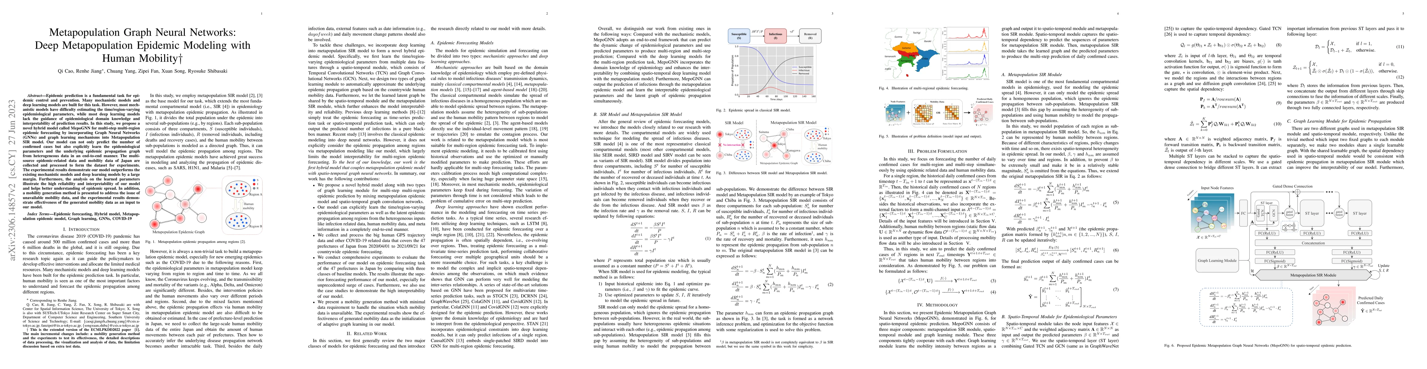 Thumbnail for Metapopulation Graph Neural Networks: Deep Metapopulation Epidemic
  Modeling with Human Mobility